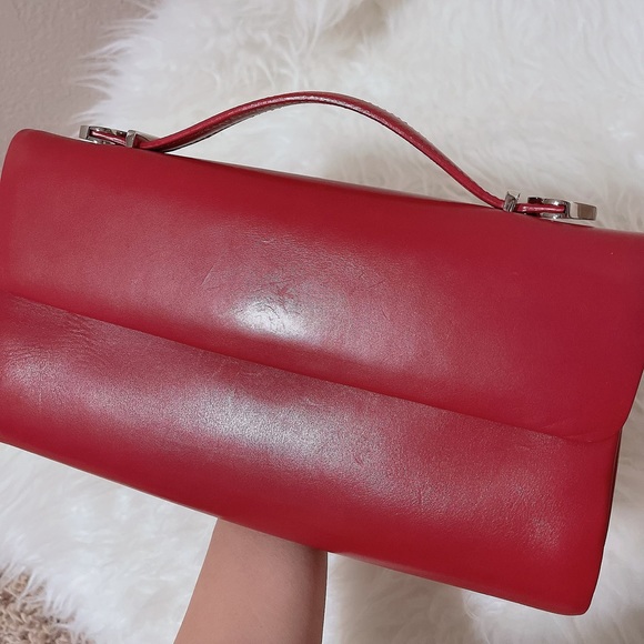 EXTREMELY RARE Tiffany & Co Sutton Leather Clutch - Picture 4 of 12